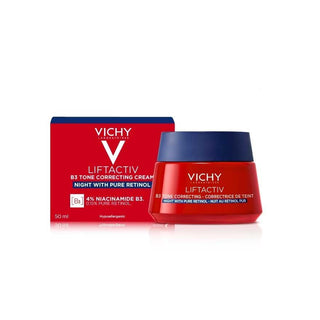 Vichy Liftactiv B3 Skin Tone Evening Night Cream with Retinol 50 ml - By Baano
