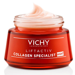 Vichy Liftactiv Collagen Specialist Anti-Aging Night Care Cream 1.7 oz Skin Care Chivela