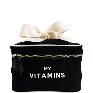 Vitamins Storage and Travel Box, Black - By Baano