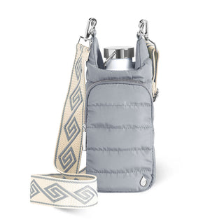 Sky Gray and Tan Strap