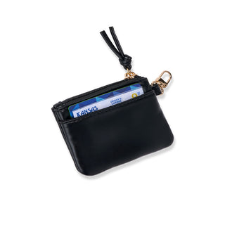 Clear HydroBag® Stadium with Black Trim and Matching Pouch