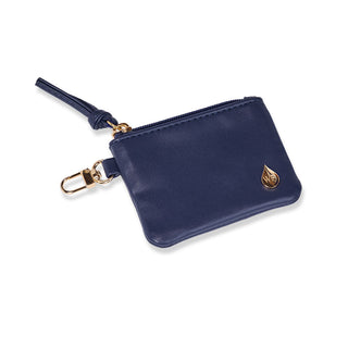 Clear HydroBag® Stadium with Navy Trim and Matching Pouch