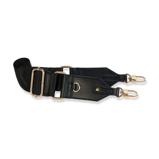 HydroBag® HANDLE™- Black Vegan Leather with Strap Bundle