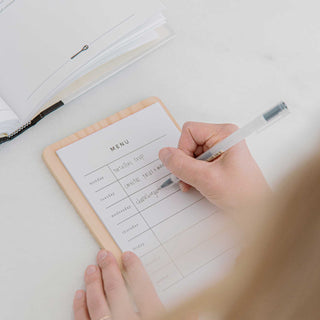 Weekly Menu Stand - By Baano