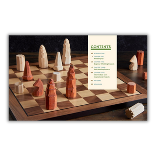 Whittling for Beginners: Step-by-Step Projects to Carve from Wood (Spiral Bound) Lay it Flat Publishing Group