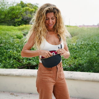 Starry Black Crossbody - By Baano