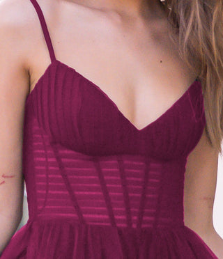 Yasmin Gown - Mulberry - By Baano