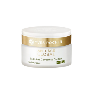 Yves Rocher Anti-Age Global Night Cream 50 ml - By Baano