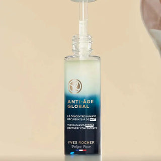 Yves Rocher The Bi-Phased Night Recovery Concentrate Serum - By Baano