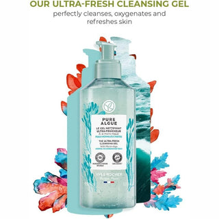 Yves Rocher Ultra-fresh Cleansing Gel - Pure Algue 390 ml - By Baano