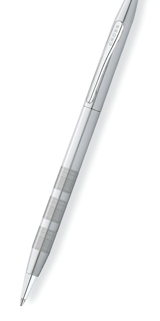 Classic Century® Satin Chrome Ballpoint Pen - By Baano