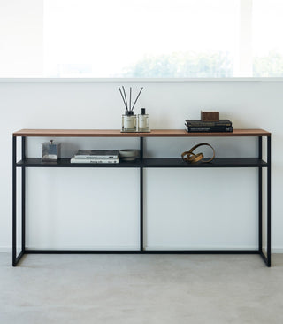 Long Console Table - Two Styles - Steel - By Baano