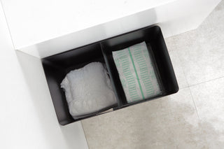 Rolling Diaper Stacker - Steel - By Baano