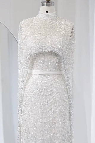 Alexandra Pearl Embellished Maxi Dress - By Baano