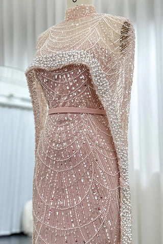 Alexandra Pearl Embellished Maxi Dress - By Baano