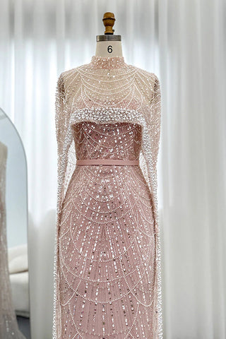 Alexandra Pearl Embellished Maxi Dress - By Baano