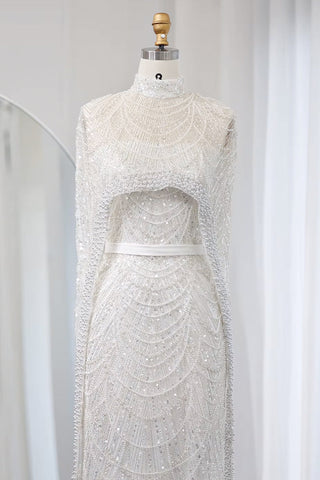 Alexandra Pearl Embellished Maxi Dress - By Baano