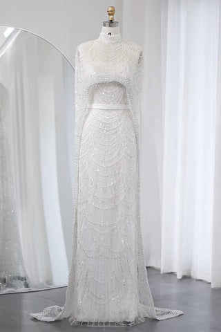 Alexandra Pearl Embellished Maxi Dress - By Baano