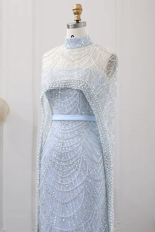 Alexandra Pearl Embellished Maxi Dress - By Baano