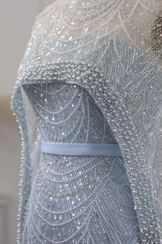 Alexandra Pearl Embellished Maxi Dress - By Baano