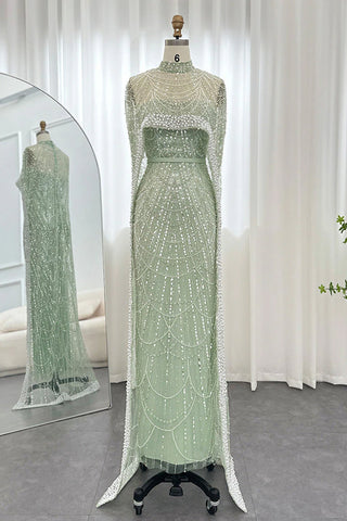 Alexandra Pearl Embellished Maxi Dress - By Baano