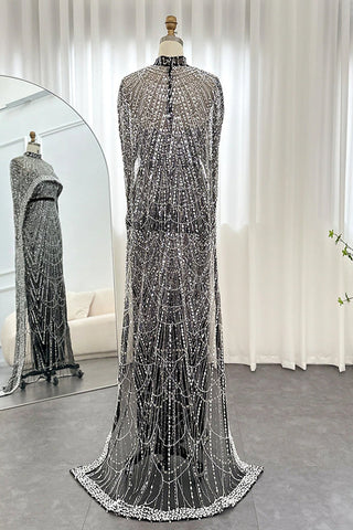 Alexandra Pearl Embellished Maxi Dress - By Baano