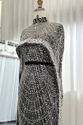 Alexandra Pearl Embellished Maxi Dress - By Baano