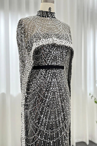 Alexandra Pearl Embellished Maxi Dress - By Baano