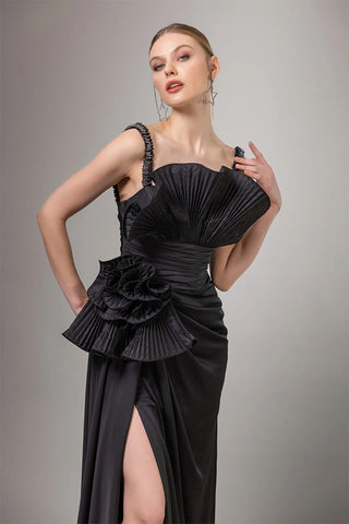 Alexandra Ruffled Maxi Dress - By Baano