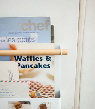 Magnetic Storage Pocket - Steel + Wood - By Baano