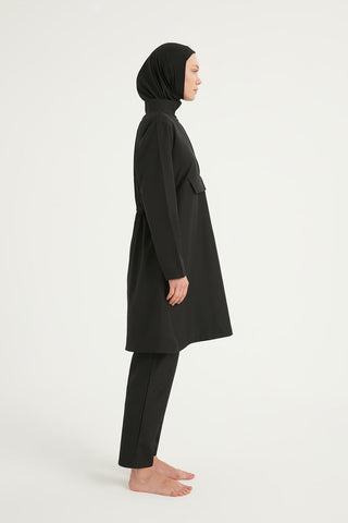 Andalus Black Full Coverage Burkini Set for A2503-1 - By Baano