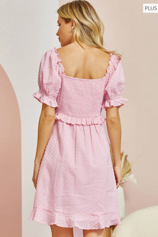 Maisy Textured Mini Dress
