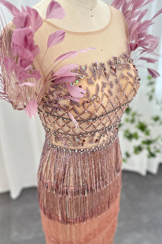 Aphrodite Tassel Midi Dress - By Baano