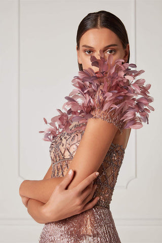 Aphrodite Tassel Midi Dress - By Baano