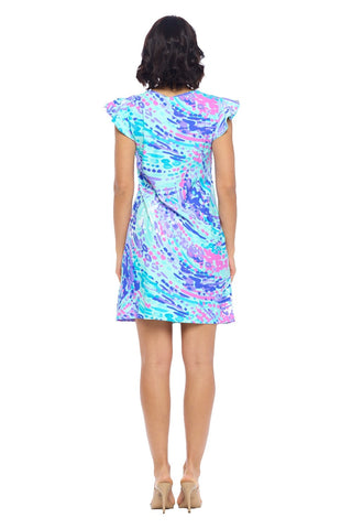 Mint Cutout Shift Dress