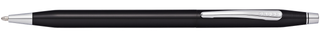 Classic Century® Glossy Black PVD Ballpoint Pen - By Baano