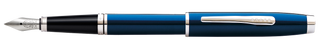 Coventry Blue Lacquer Fine Nib Fountain Pen - By Baano