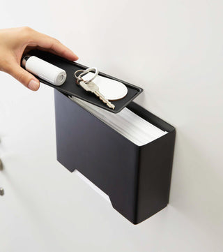 Magnetic Face Mask Dispenser - Steel - By Baano