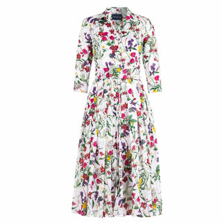 Audrey Dress #4 Fairy Tail Flower White - By Baano