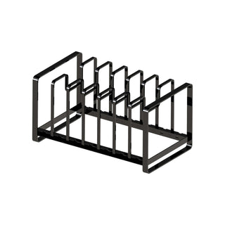 Adjustable Pot Lid and Frying Pan Organizer - Steel - By Baano