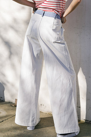 CLAIM TO FAME DENIM TWILL PANTS - By Baano
