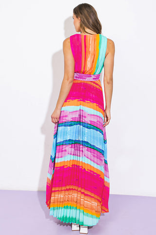 SHORE VACAYS WOVEN MAXI DRESSS - By Baano