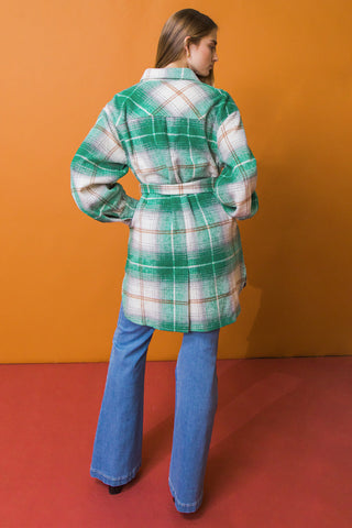 SWEET EVENINGS WOVEN MIDI JACKET - By Baano