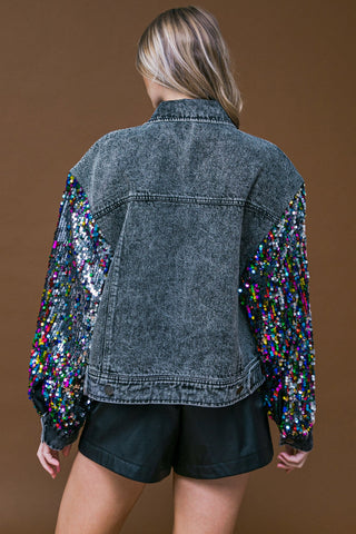 GOING THERE WASHED DENIM JACKET - By Baano