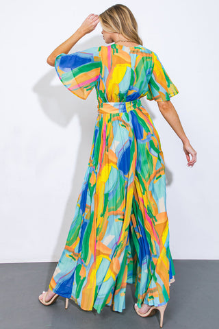 SPIRIT OF NOEL WOVEN JUMPSUIT - By Baano