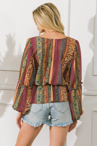 THRILLED FOR THIS WOVEN TOP - By Baano