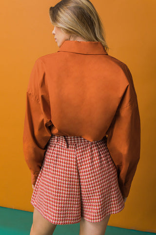 STATE OF SUCCESS POPLIN TOP - By Baano