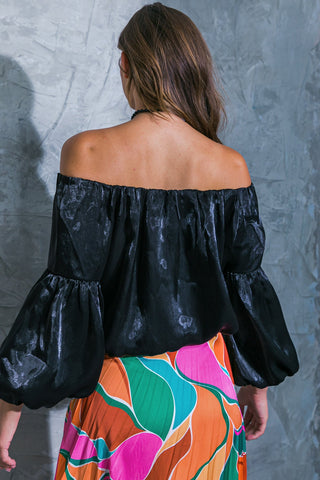 SIMPLY FAVORED WOVEN TOP - By Baano