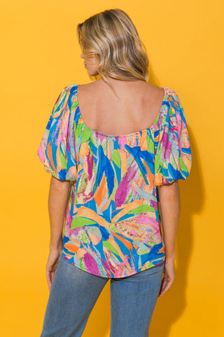 HONESTLY BREATHTAKING WOVEN TOP - By Baano