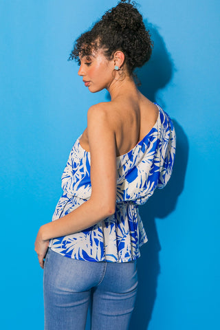 SERVING LOOKS WOVEN TOP - By Baano